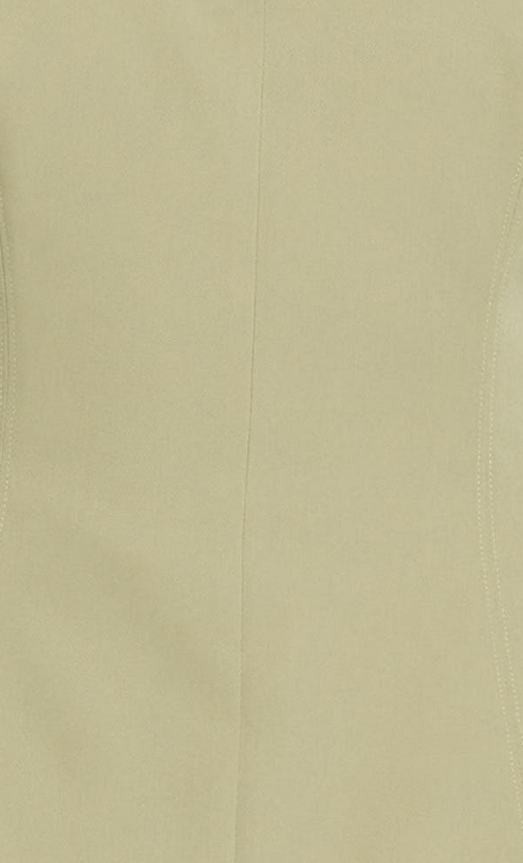 Olive Scallop Detail Bandeau Jumpsuit