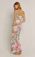 Lilac Cherub Garden Maxi Dress