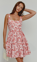 Rose Garden Corset Mini Dress