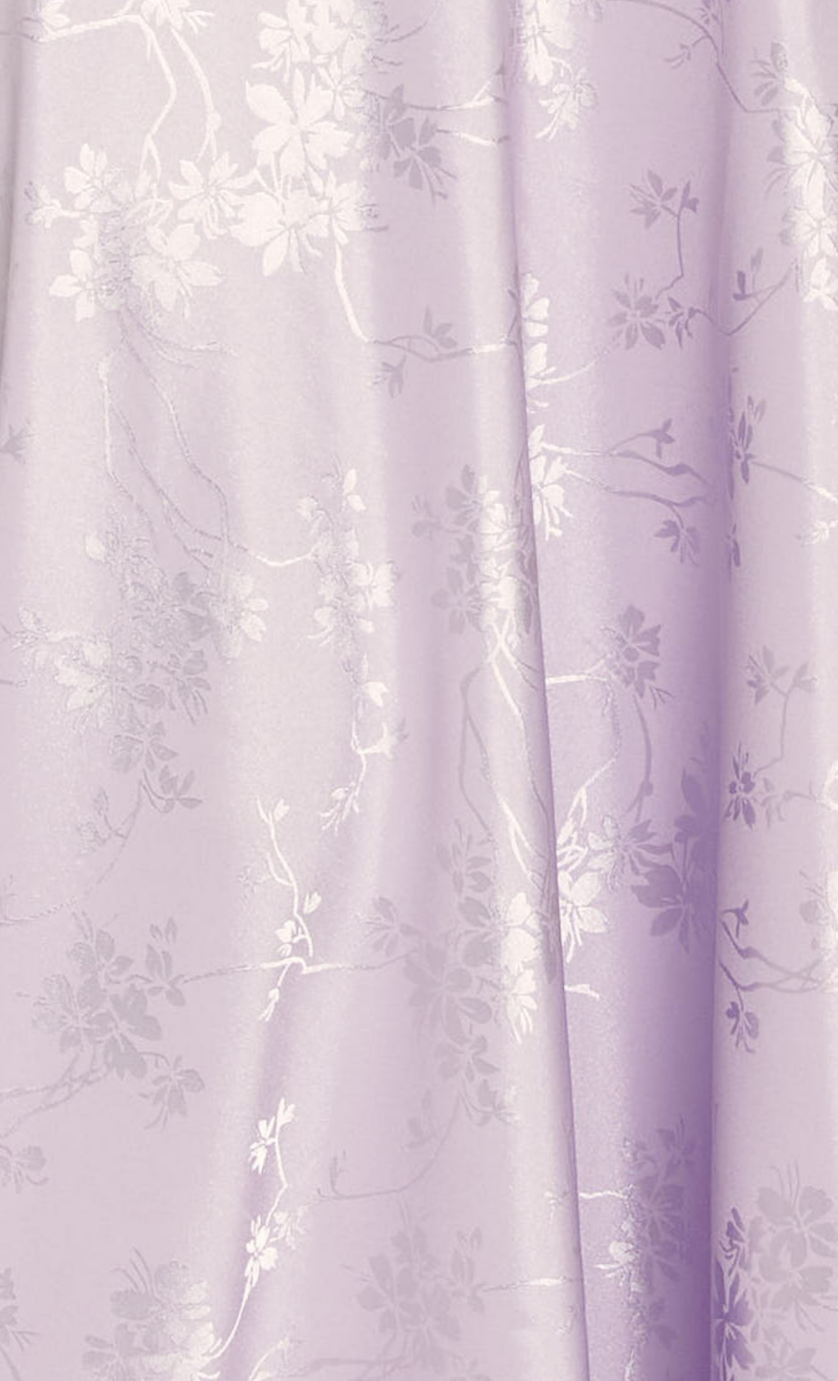 Lilac Bandeau Scarf Satin Maxi Dress